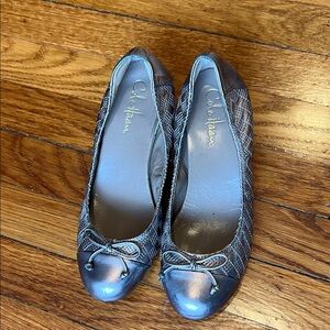 Cole Haan Women's Metallic Gray Wedges